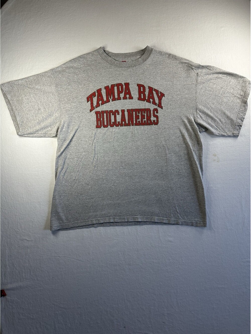 Tampa Bay Buccaneers  Shirt Mens X-Large Gray NFL Football 90s